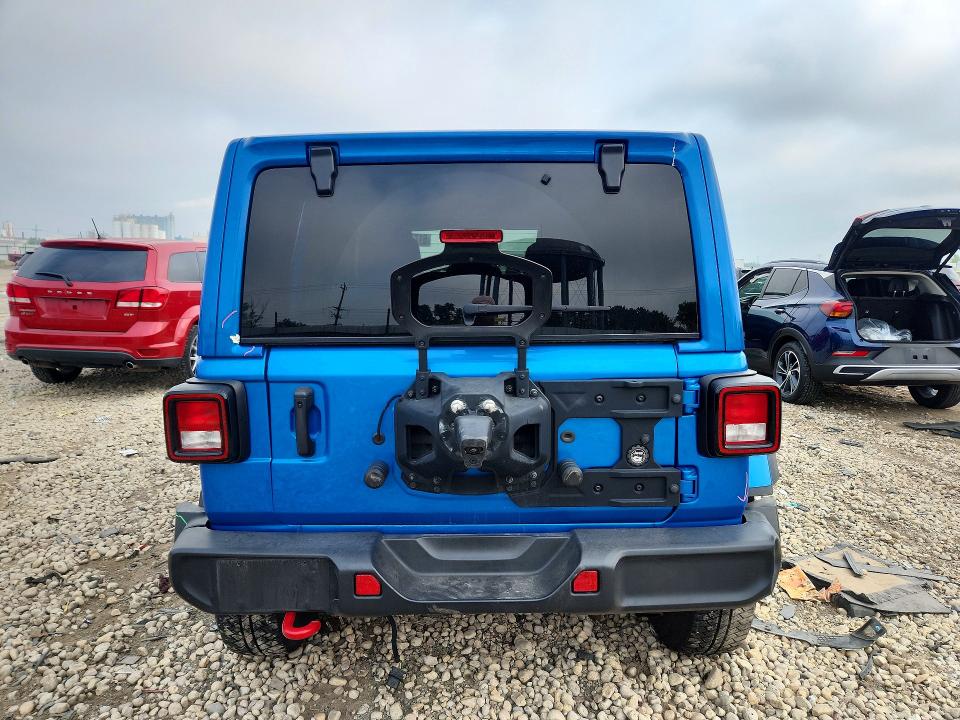 61774016 :رقم المزاد ، 1C4JJXFG6PW509886 vin ، 2023 Jeep Wrangler مزاد بيع