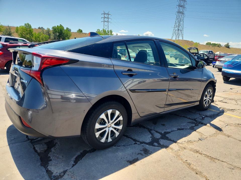 2020 Toyota Prius მანქანა იყიდება აუქციონზე, vin: JTDL9RFU9L3021255, აუქციონის ნომერი: 59741106