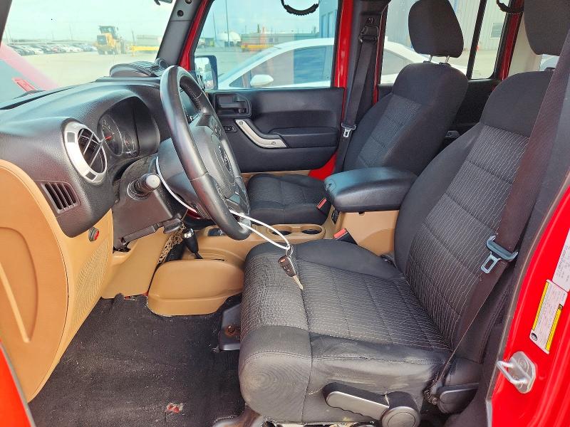 61150716 :رقم المزاد ، 1C4BJWEGXCL241260 vin ، 2012 Jeep Wrangler Unlimited مزاد بيع