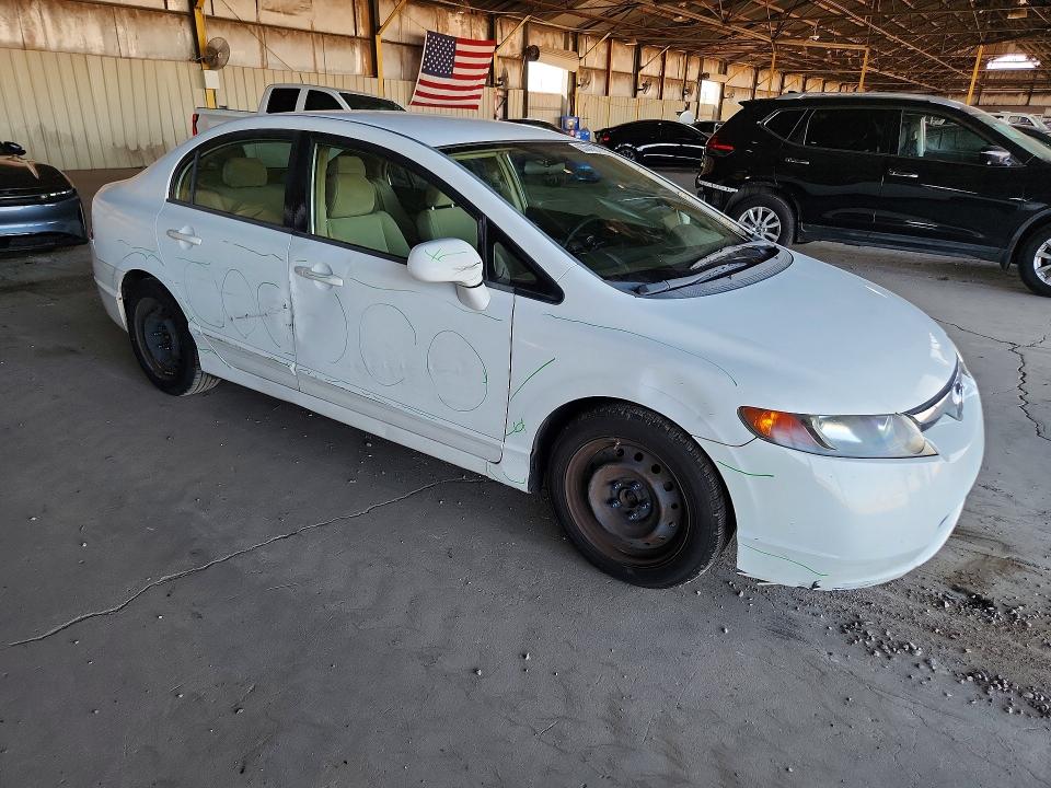 2008 Honda Civic მანქანა იყიდება აუქციონზე, vin: JHMFA16538S001156, აუქციონის ნომერი: 63043816
