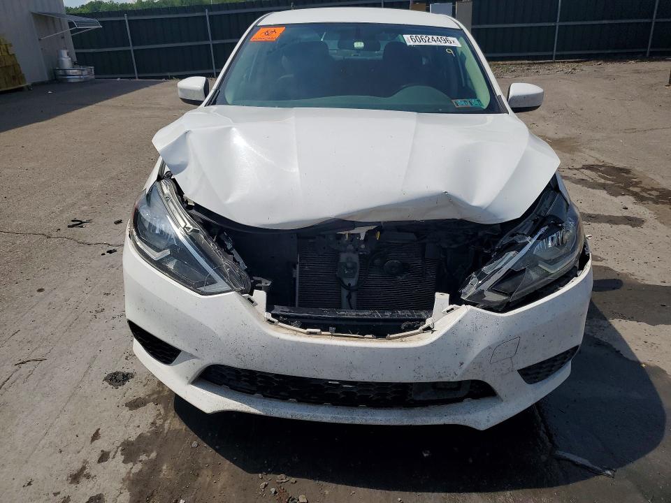 60624496 :رقم المزاد ، 3N1AB7AP6KY316744 vin ، 2019 Nissan Sentra مزاد بيع