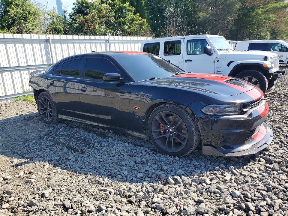63183296 :رقم المزاد ، 2C3CDXGJ8MH544180 vin ، 2021 Dodge Charger مزاد بيع