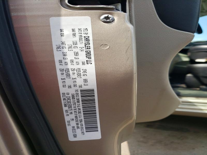 61240656 :رقم المزاد ، 2C4RC1BG1ER396175 vin ، 2014 Chrysler Town & Country مزاد بيع