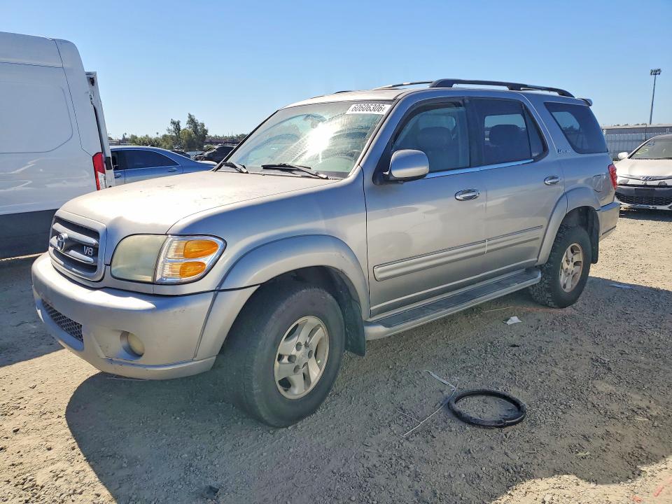 60606306 :رقم المزاد ، 5TDBT48A01S044468 vin ، 2001 Toyota Sequoia مزاد بيع