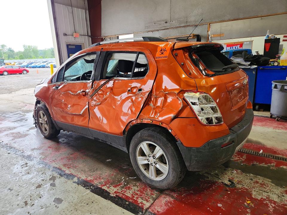 2015 Chevrolet Trax მანქანა იყიდება აუქციონზე, vin: KL7CJRSB2FB234762, აუქციონის ნომერი: 62810386