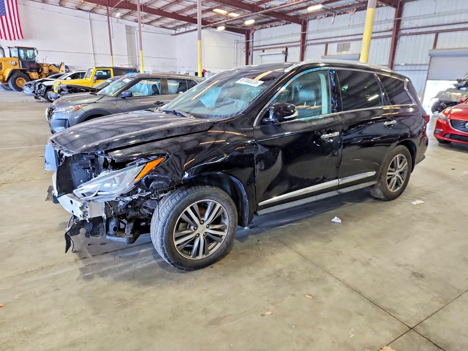 61163226 :رقم المزاد ، 5N1DL0MM2KC562436 vin ، 2019 Infiniti Qx60 مزاد بيع
