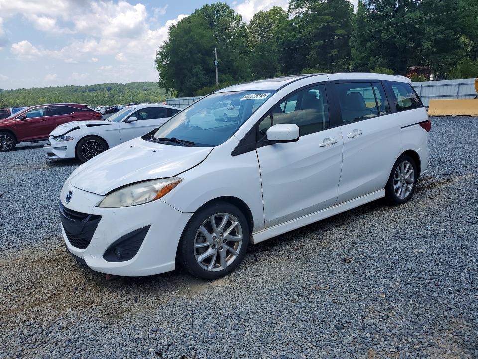 2012 Mazda 5 მანქანა იყიდება აუქციონზე, vin: JM1CW2DL7C0105540, აუქციონის ნომერი: 60460716