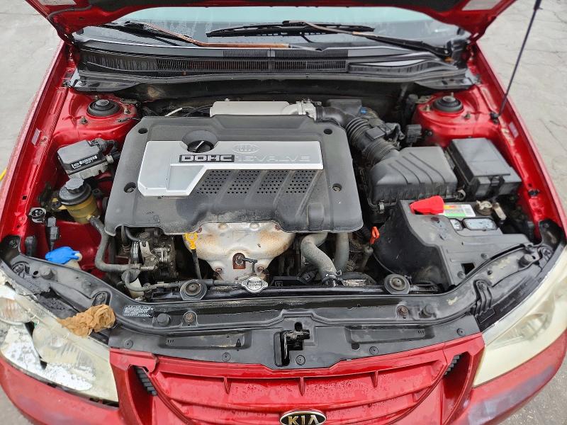 2006 Kia Spectra მანქანა იყიდება აუქციონზე, vin: KNAFE121565331091, აუქციონის ნომერი: 60489296