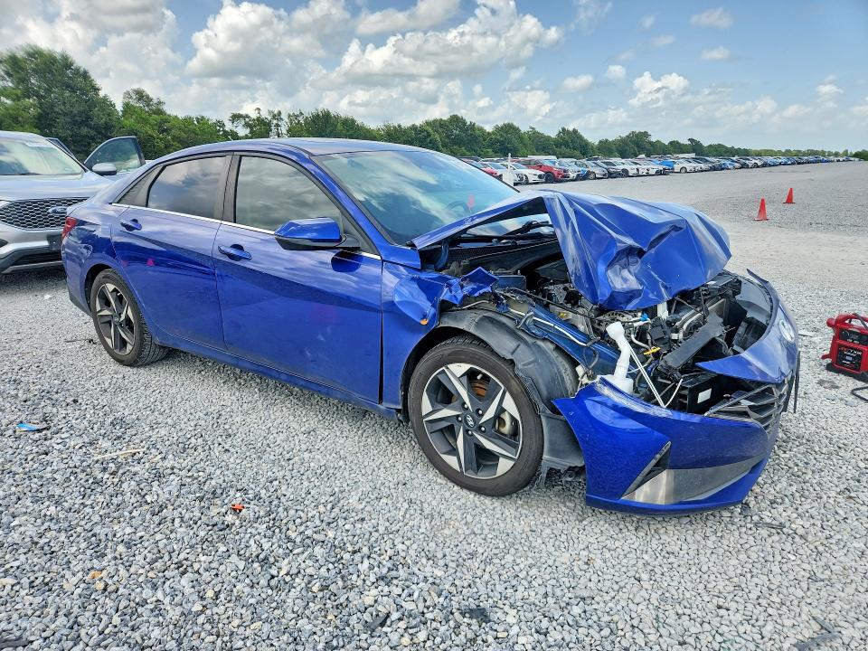 Продажа на аукционе авто 2021 Hyundai Elantra, vin: 5NPLP4AG6MH027143, номер лота: 61169346