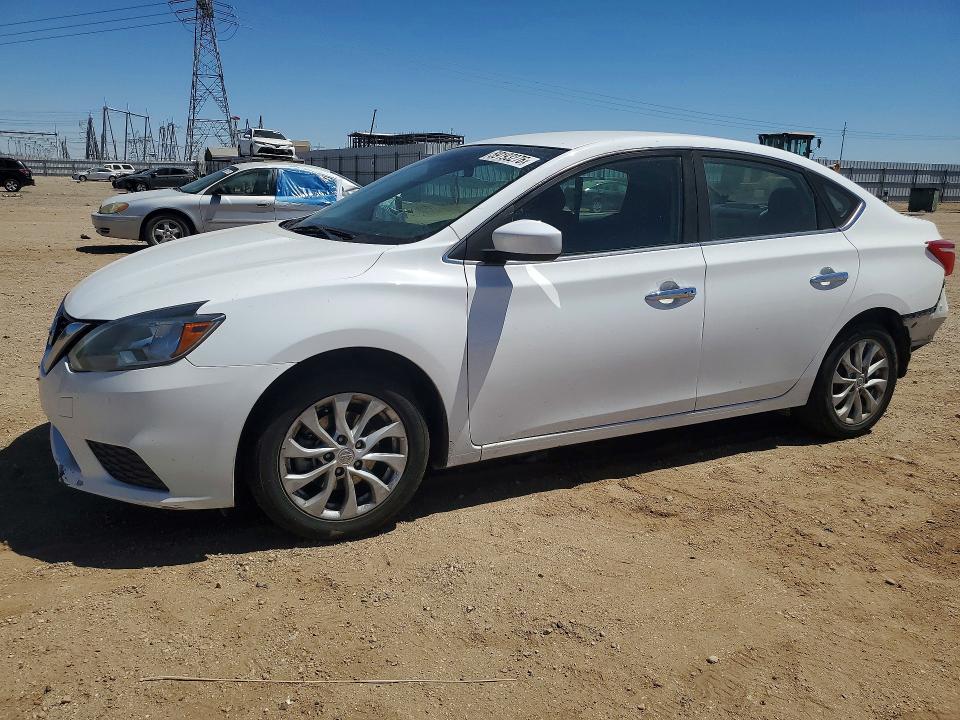 2019 Niss Sentra მანქანა იყიდება აუქციონზე, vin: 3N1AB7AP5KY374988, აუქციონის ნომერი: 59193276
