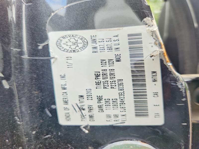 58715786 :رقم المزاد ، 5J8TB4H33EL803678 vin ، 2014 Acura Rdx مزاد بيع