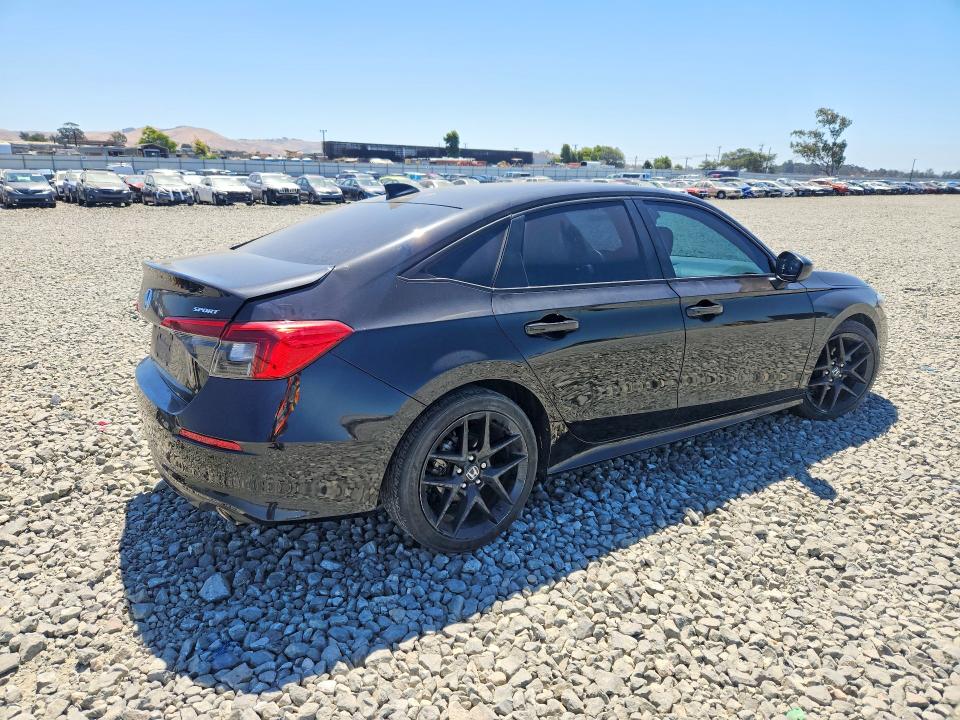 2022 Honda Civic მანქანა იყიდება აუქციონზე, vin: 2HGFE2F52NH604180, აუქციონის ნომერი: 61549156