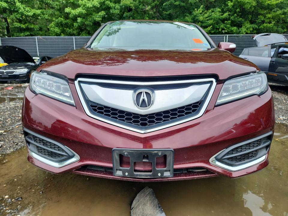 60315186 :رقم المزاد ، 5J8TB4H54JL027315 vin ، 2018 Acura Rdx مزاد بيع