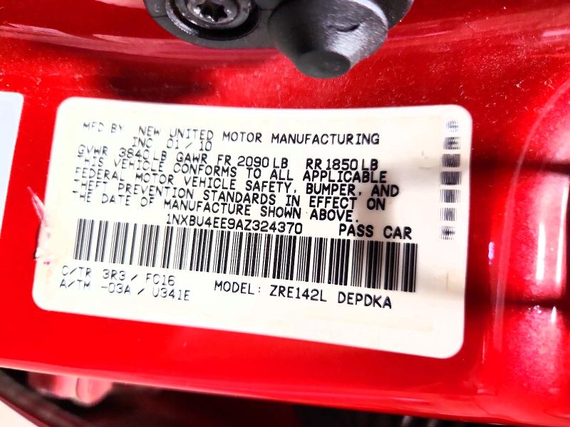 Продаж на аукціоні авто 2010 Toyota Corolla, vin: 1NXBU4EE9AZ324370, номер лоту: 60306866