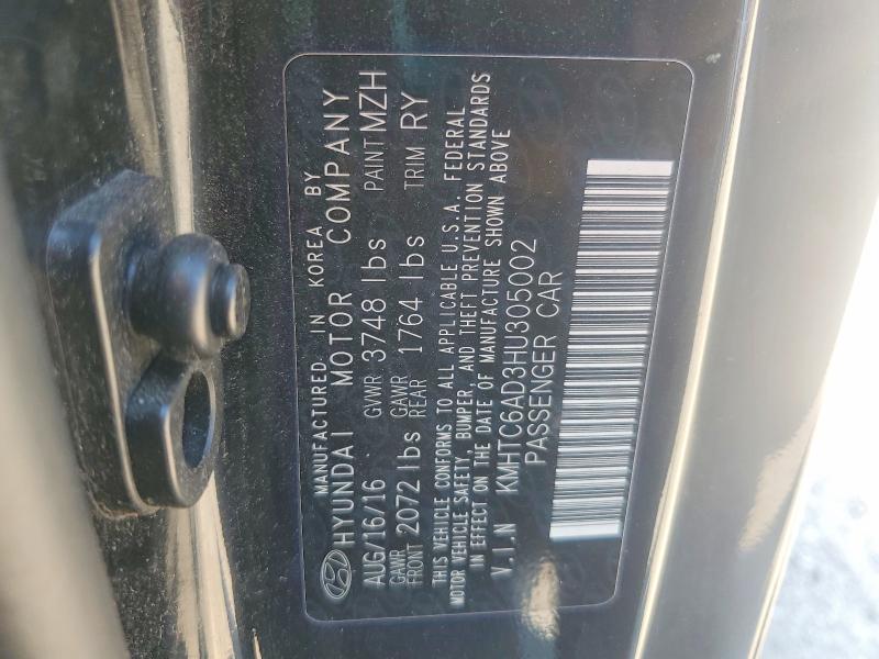 Продаж на аукціоні авто 2017 Hyundai Veloster, vin: KMHTC6AD3HU305002, номер лоту: 60852046