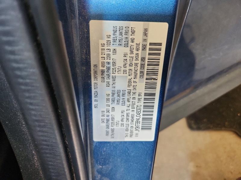 Aukcja sprzedaży 2018 Mazda Cx-5, vin: JM3KFBBM4J0460970, numer aukcji: 60782206