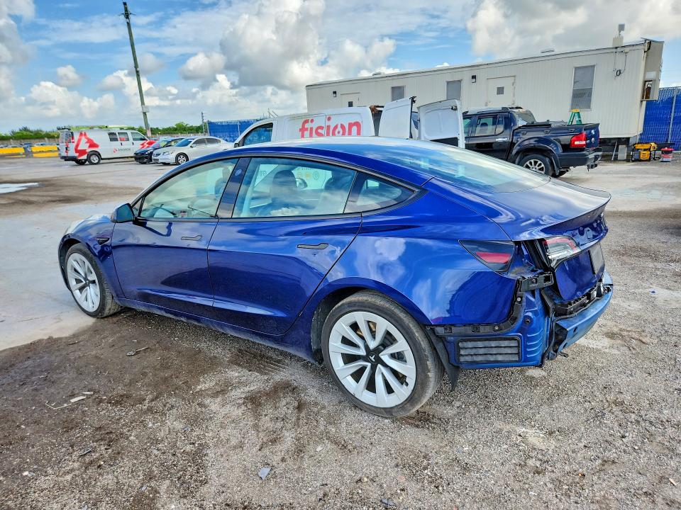 Продажа на аукционе авто 2022 Tesla Model 3, vin: 5YJ3E1EA2NF289901, номер лота: 59953536