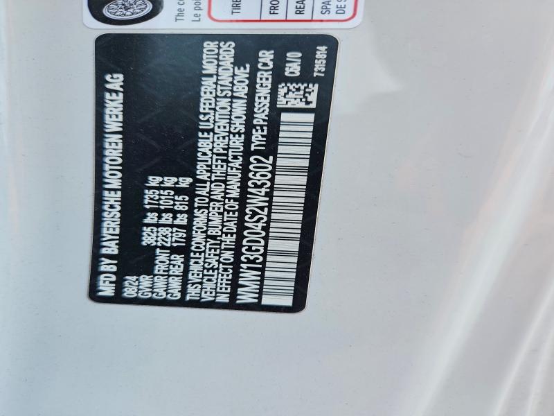Продажа на аукционе авто 2025 Mini Cooper, vin: WMW13GD04S2W43602, номер лота: 61984556