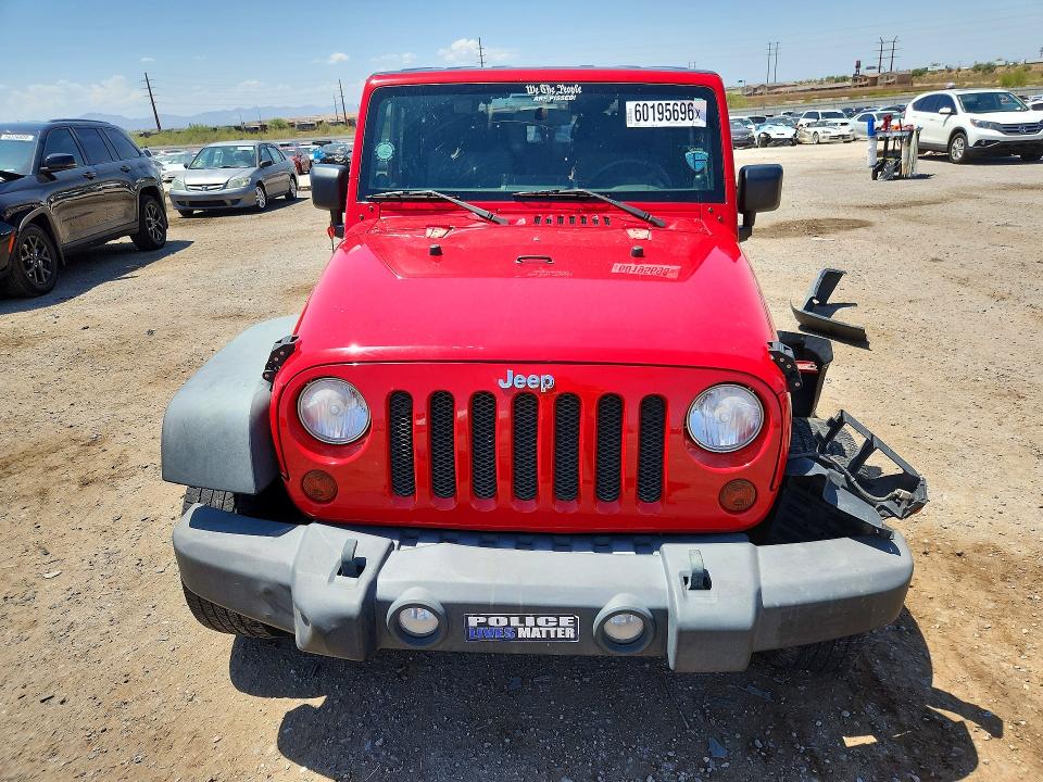 Продажа на аукционе авто 2010 Jeep Wrangler, vin: 1J4AA2D14AL213186, номер лота: 60195696