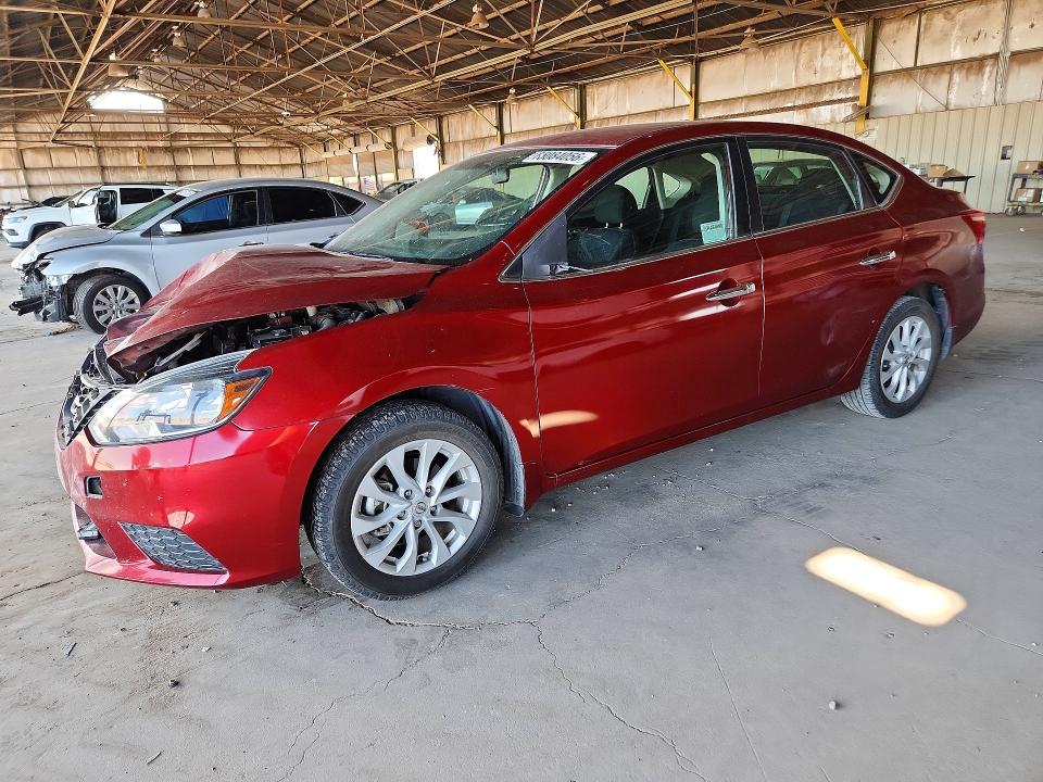 63084056 :رقم المزاد ، 3N1AB7AP0KY346113 vin ، 2019 Nissan Sentra مزاد بيع