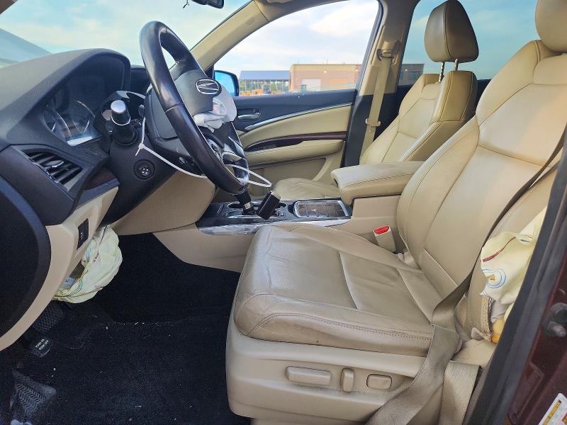 59594536 :رقم المزاد ، 5FRYD4H49EB046682 vin ، 2014 Acura Mdx مزاد بيع