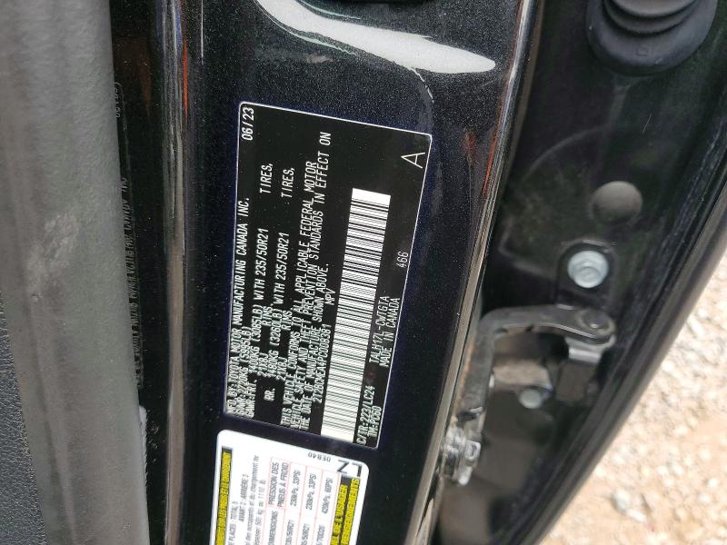 2023 Lexus Rx მანქანა იყიდება აუქციონზე, vin: 2T2BCMEA4PC008381, აუქციონის ნომერი: 61170816