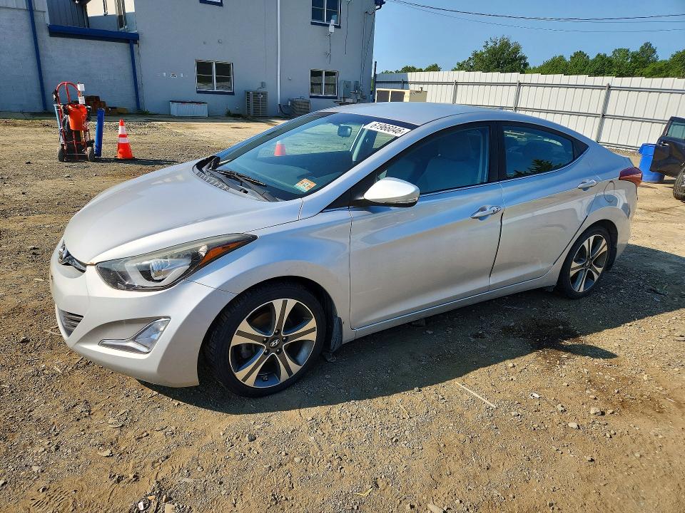Auction sale of the 2016 Hyundai Elantra, vin: KMHDH4AH5GU652455, lot number: 61966046