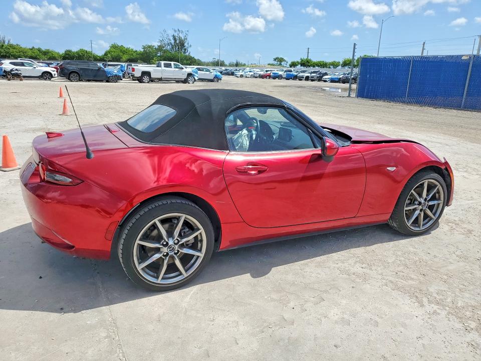 2022 Mazda Mx-5 Miata მანქანა იყიდება აუქციონზე, vin: JM1NDAD78N0504858, აუქციონის ნომერი: 61618016