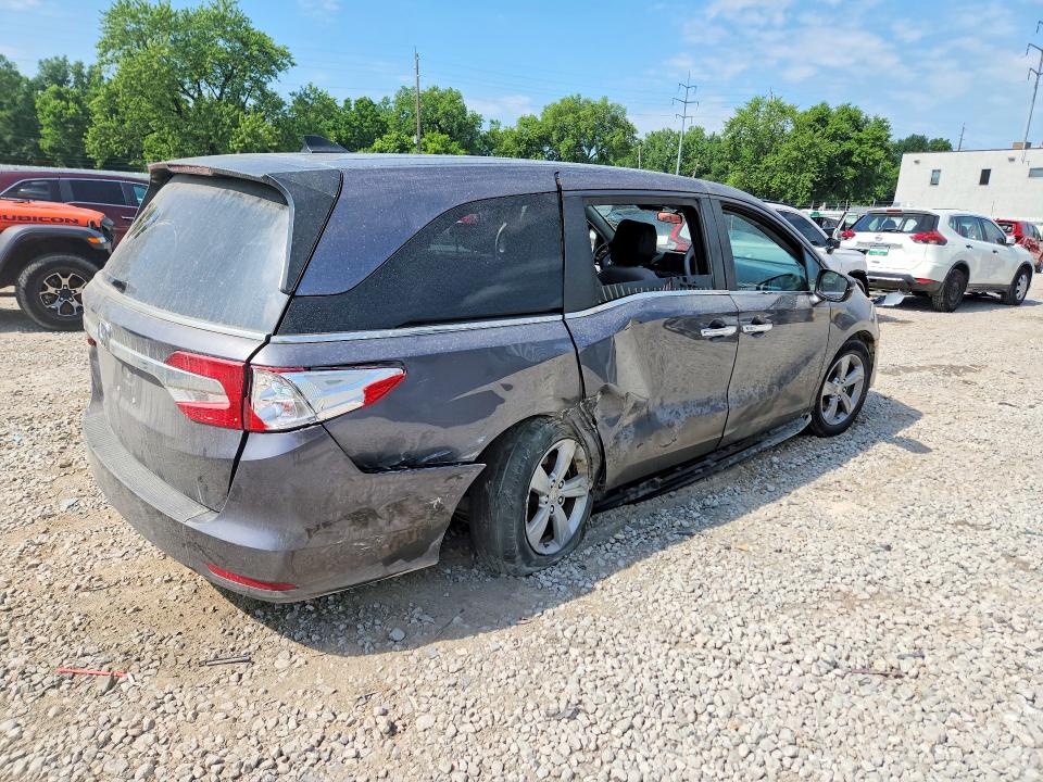60445676 :رقم المزاد ، 5FNRL6H52KB013497 vin ، 2019 Honda Odyssey مزاد بيع