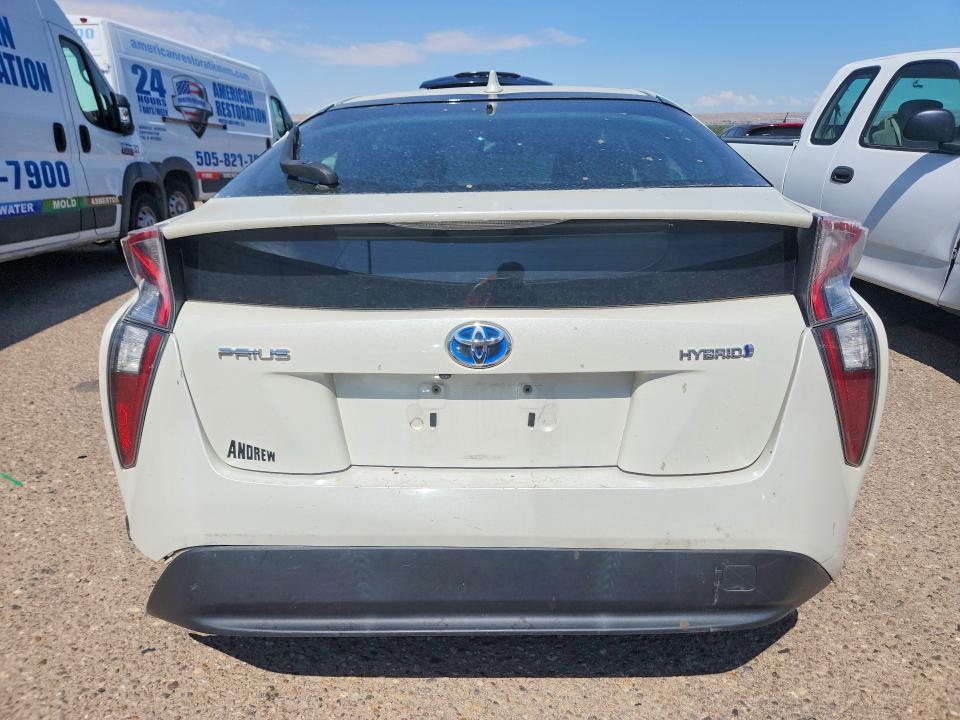 61107076 :رقم المزاد ، JTDKARFU0G3004160 vin ، 2016 Toyota Prius مزاد بيع