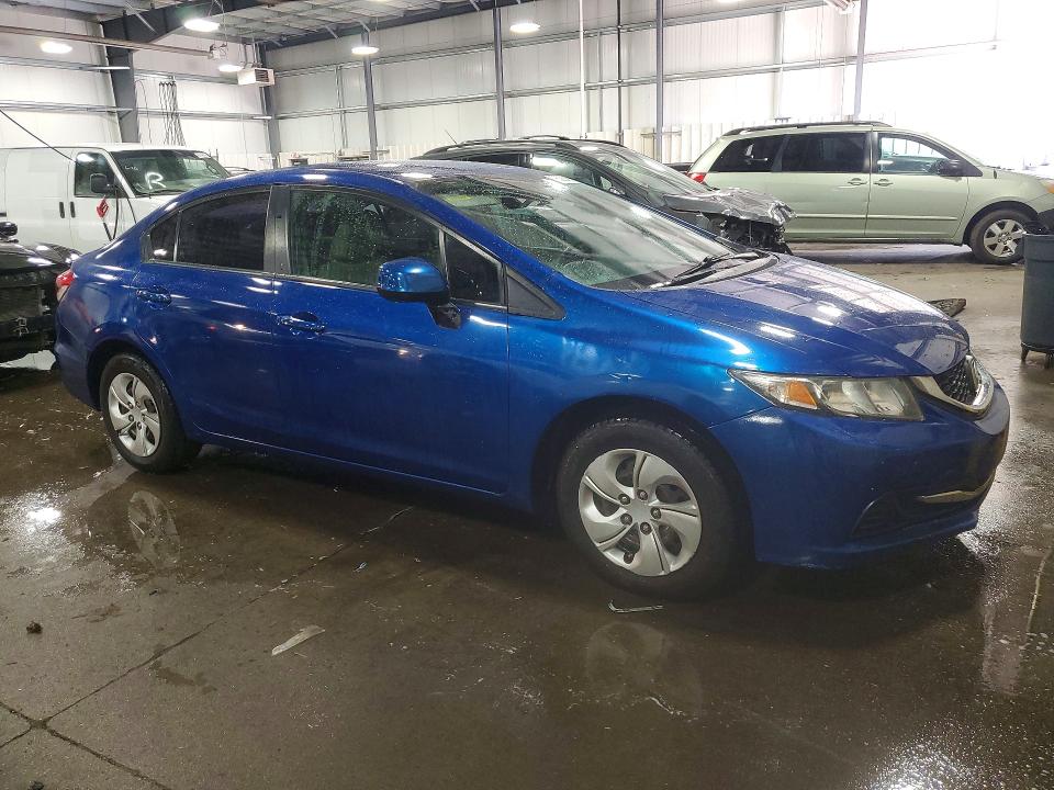Auction sale of the 2013 Honda Civic, vin: 19XFB2F55DE067791, lot number: 76293455