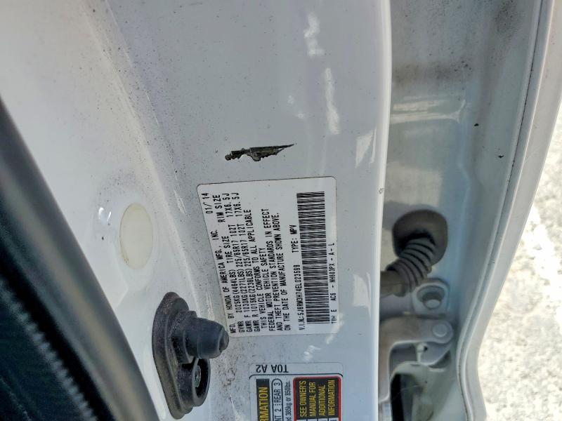 62503176 :رقم المزاد ، 5J6RM3H74EL023599 vin ، 2014 Honda Cr-v مزاد بيع