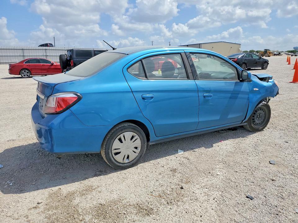 2023 Mitsubishi Mirage მანქანა იყიდება აუქციონზე, vin: ML32FUFJ8PHF06174, აუქციონის ნომერი: 60188806