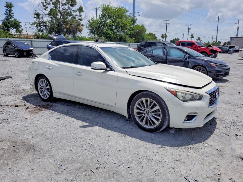 Продаж на аукціоні авто 2021 Infiniti Q50, vin: JN1EV7BP7MM700772, номер лоту: 60174166