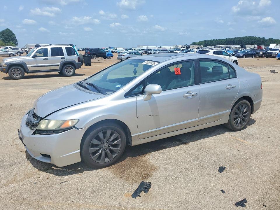Auction sale of the 2010 Honda Civic, vin: 19XFA1F81AE035584, lot number: 61839356