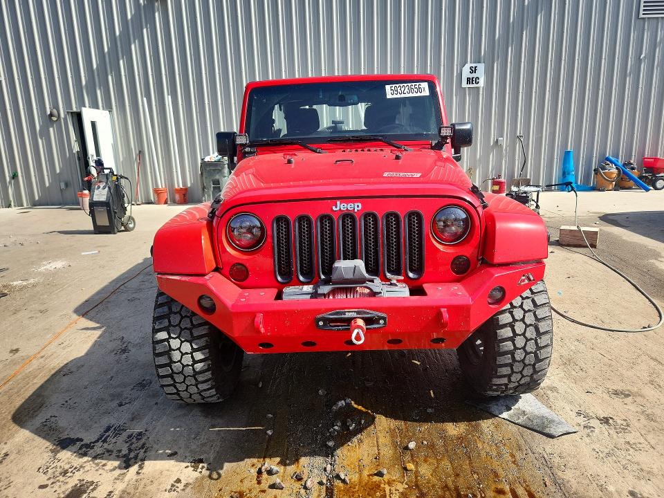 59323656 :رقم المزاد ، 1C4BJWDG9HL536021 vin ، 2017 Jeep Wrangler Unlimited مزاد بيع