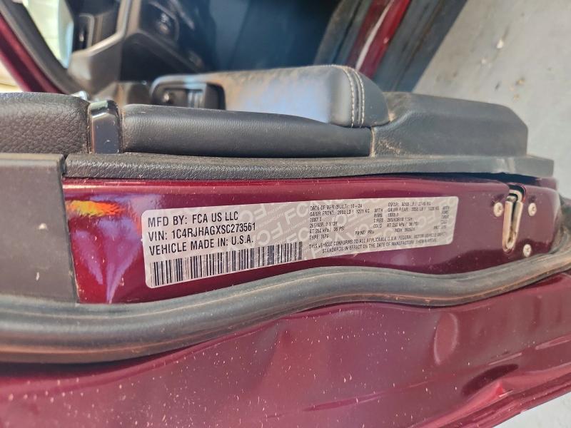 Продажа на аукционе авто 2025 Jeep Grand Cherokee, vin: 1C4RJHAGXSC273561, номер лота: 61312366