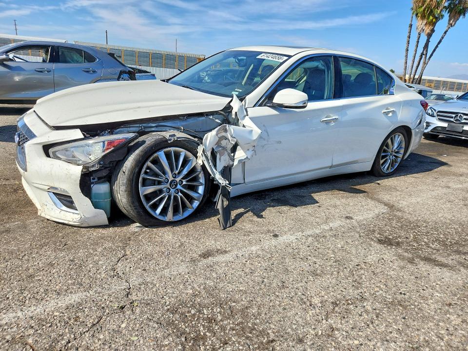 Aukcja sprzedaży 2020 Infiniti Q50, vin: JN1EV7AP6LM207682, numer aukcji: 61424656