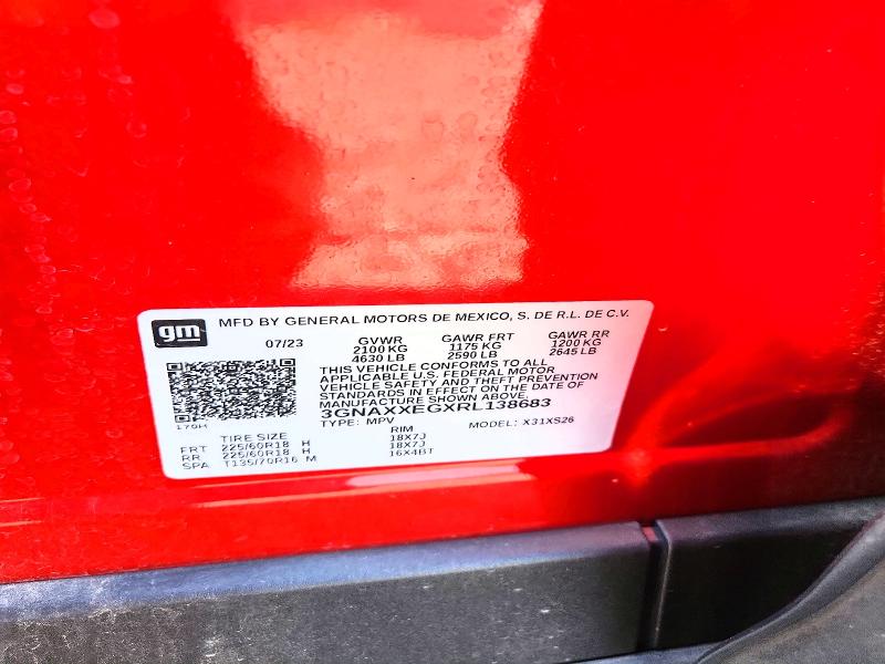 Продаж на аукціоні авто 2024 Chevrolet Equinox, vin: 3GNAXXEGXRL138683, номер лоту: 60853256