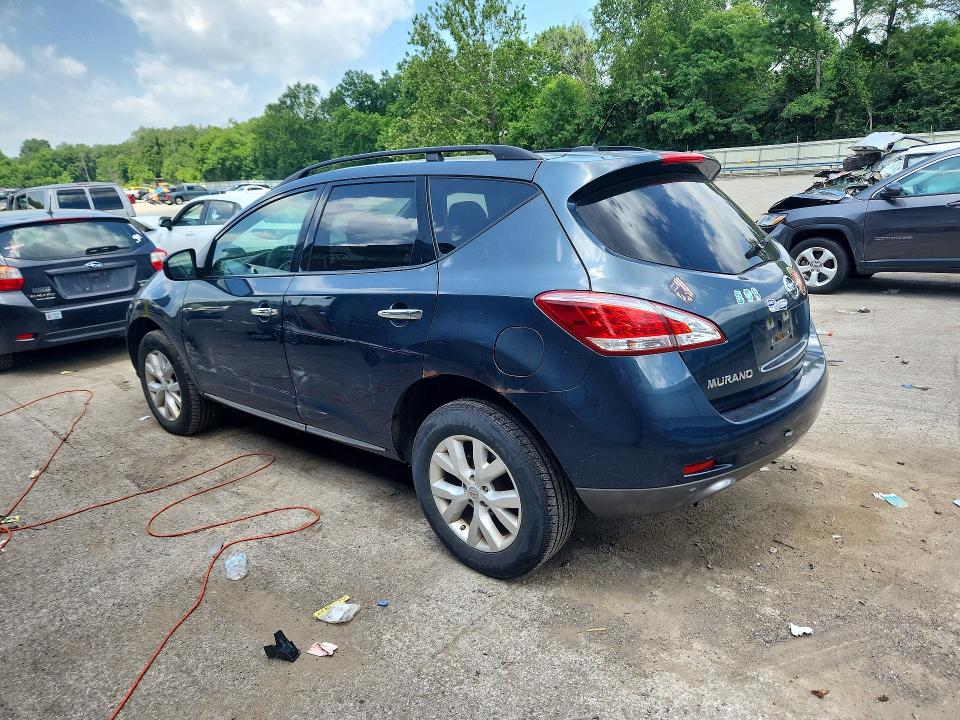2012 Nissan Murano მანქანა იყიდება აუქციონზე, vin: JN8AZ1MW6CW220232, აუქციონის ნომერი: 57999756