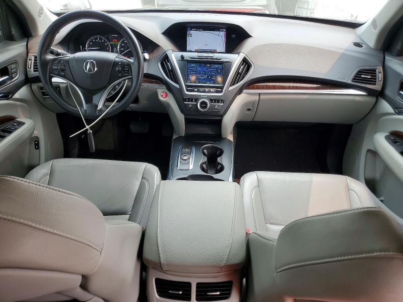 2017 Acura Mdx მანქანა იყიდება აუქციონზე, vin: 5FRYD4H53HB016848, აუქციონის ნომერი: 61087706