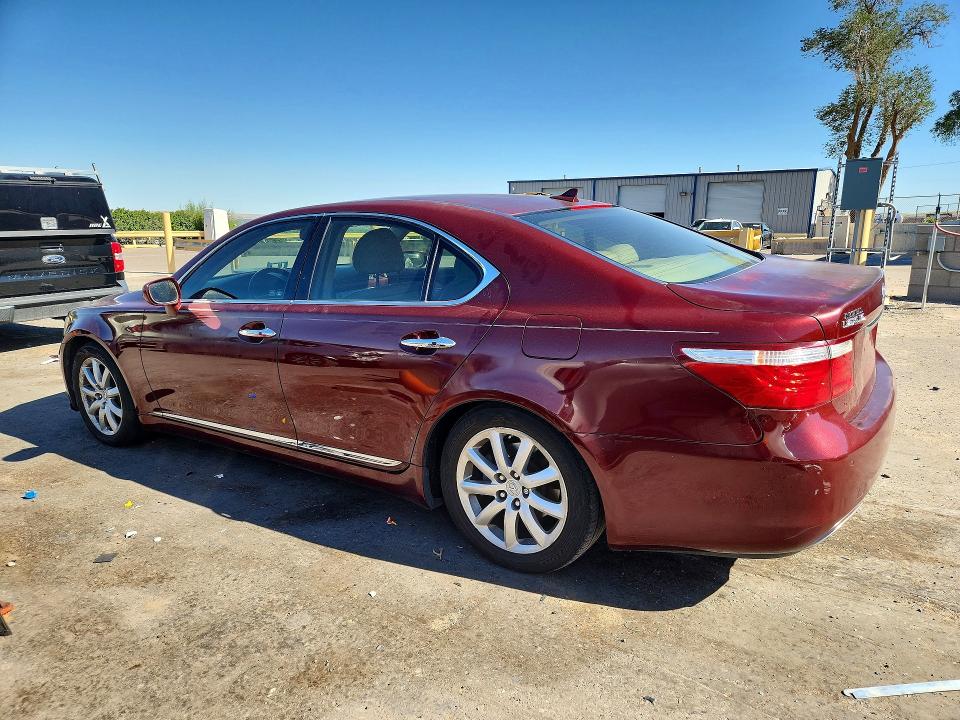 Aukcja sprzedaży 2007 Lexus Ls, vin: JTHBL46F875040275, numer aukcji: 59184976