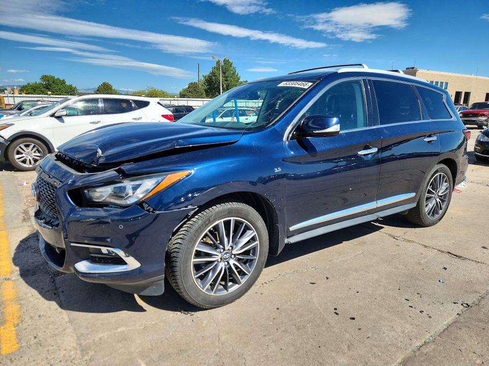 63305466 :رقم المزاد ، 5N1DL0MM1HC546219 vin ، 2017 Infiniti Qx60 مزاد بيع