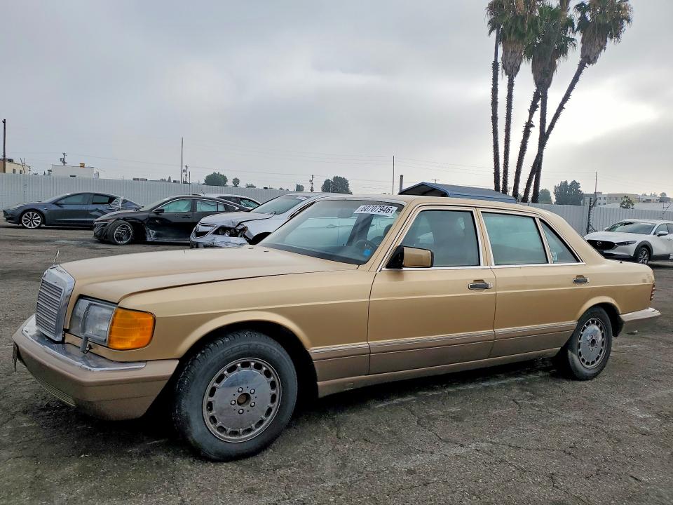 1986 Mercedes-benz 560 მანქანა იყიდება აუქციონზე, vin: WDBCA39D2GA249775, აუქციონის ნომერი: 60707946