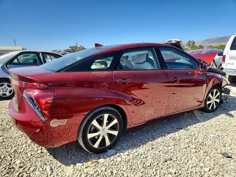 Продажа на аукционе авто 2019 Toyota Mirai, vin: JTDBVRBD1KA007681, номер лота: 60888286
