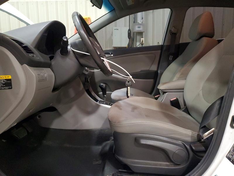 2012 Hyundai Accent მანქანა იყიდება აუქციონზე, vin: KMHCU5AEXCU037364, აუქციონის ნომერი: 61298326