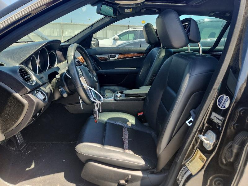 2012 Mercedes-benz C მანქანა იყიდება აუქციონზე, vin: WDDGF8BB6CA619152, აუქციონის ნომერი: 60238746