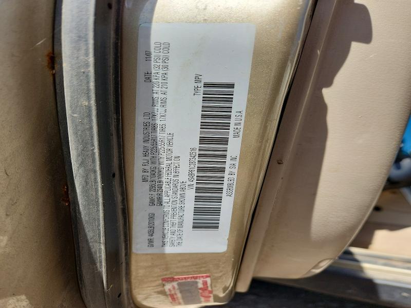60150106 :رقم المزاد ، 4S4BP61C287342516 vin ، 2008 Subaru Outback مزاد بيع
