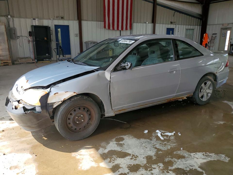 2002 Honda Civic მანქანა იყიდება აუქციონზე, vin: 1HGEM22902L068299, აუქციონის ნომერი: 60564796