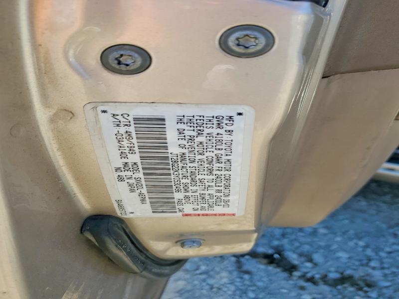 Продаж на аукціоні авто 2000 Toyota Camry, vin: JT2BG22K3Y0530496, номер лоту: 62142796
